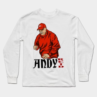 Andy Reid wpap pop art Long Sleeve T-Shirt